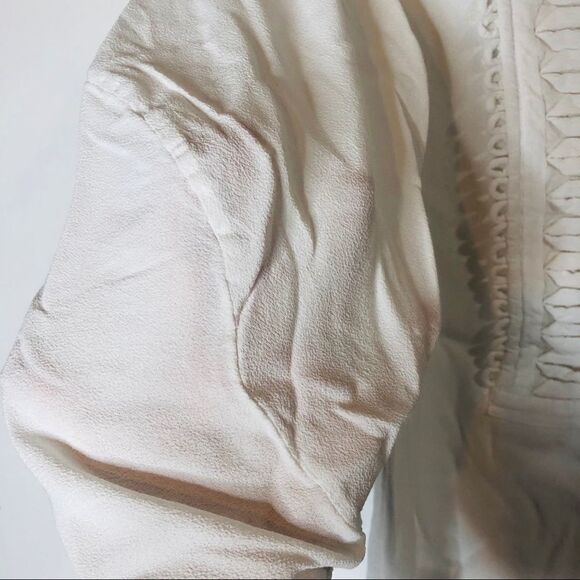 Diane Von Furstenberg White Embellished Iliana Top - Picture 5 of 11